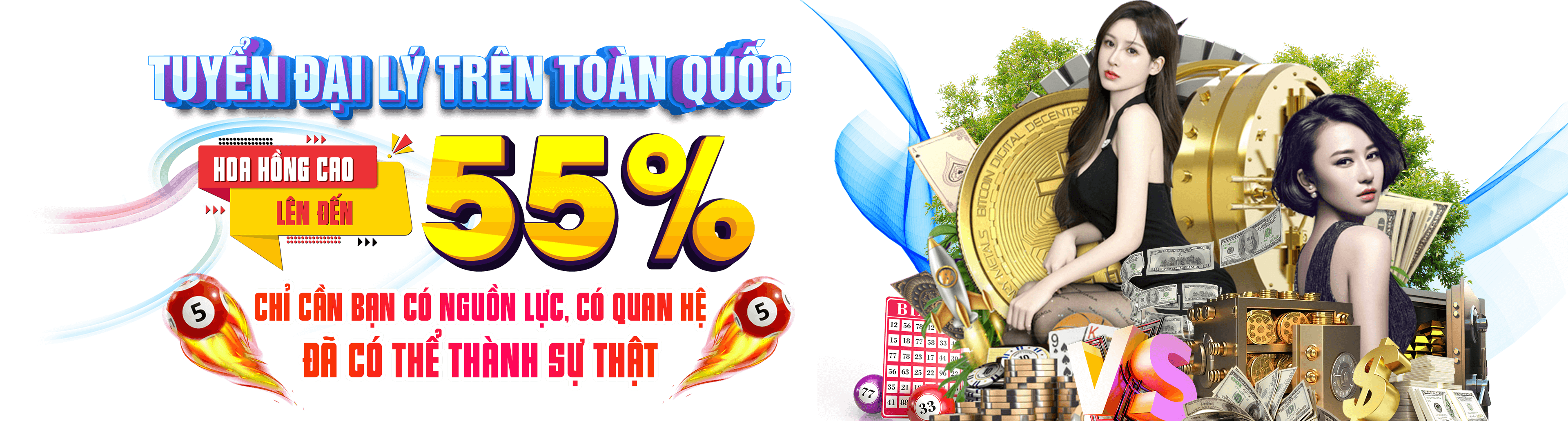Hình ảnh quảng cáo của vnxoso hiển thị nền tảng và các lợi ích
