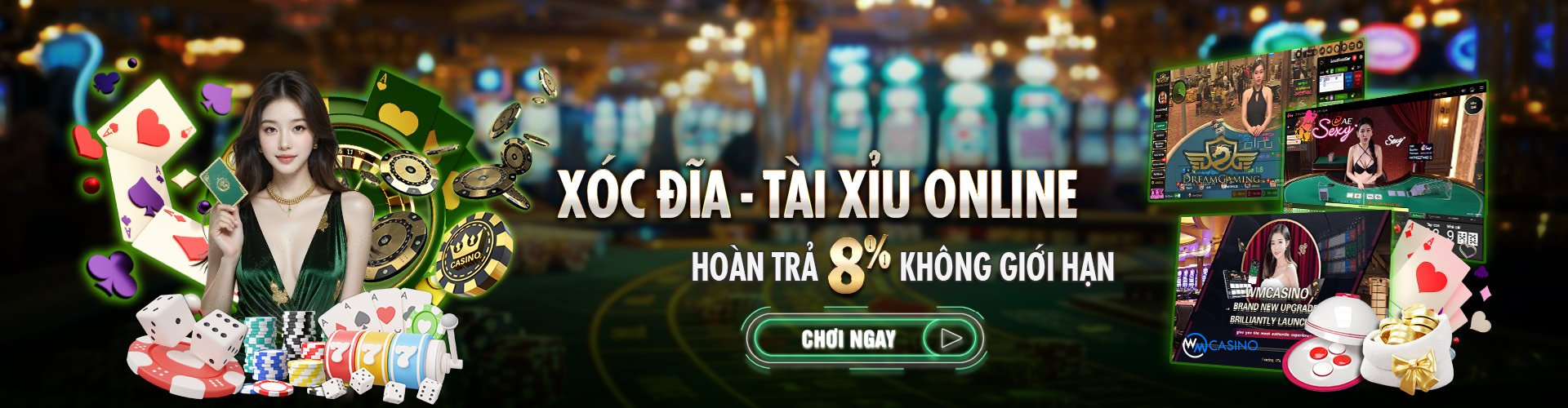 Hình ảnh quảng cáo của vnxoso hiển thị nền tảng và các lợi ích